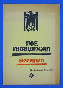 Souvenir Program for the 1924 Silent Fritz Lang Film 'Die …