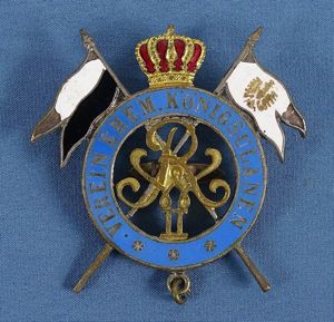 Imperial German Uhlan Veteran Badge