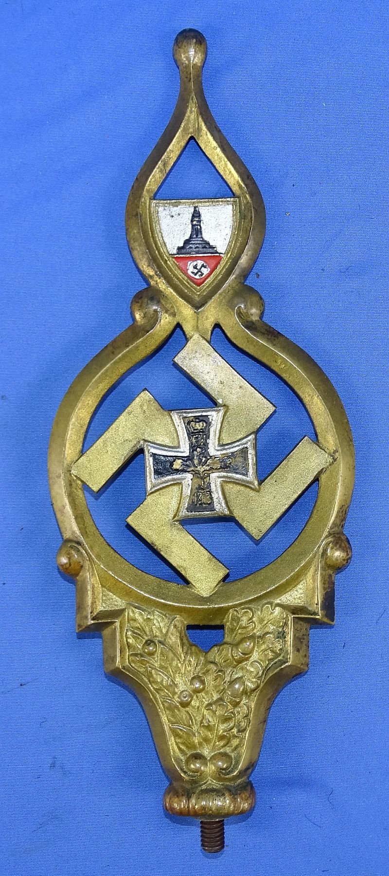 DRKB Deutscher Reichskriegerbund Flag Pole Finial — image 2