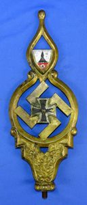 DRKB Deutscher Reichskriegerbund Flag Pole Finial