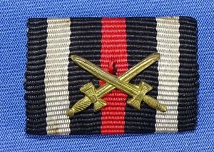 Hindenburg Cross with Swords Ribbon Bar