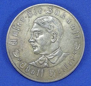 1933 Adolf Hitler Medallion