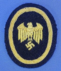 Kriegsmarine Technical Official Candidate Career Sleeve Insignia
