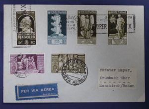 WWII German Stamped Envelope