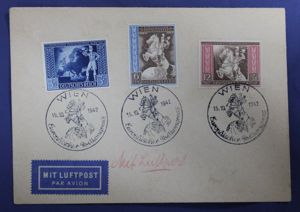 WWII German Stamped Envelope