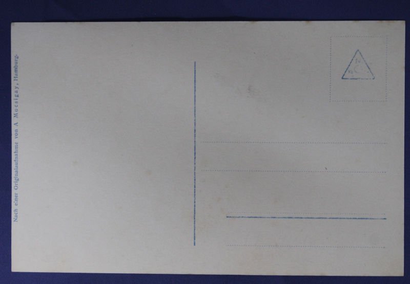 WWI German Captain Konig & Graf Zeppelin Postcard — image 2