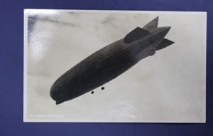 WWII German Graf Zeppelin Postcard