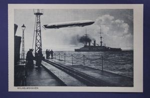 WWII German 'Wilhelmshaven' Postcard