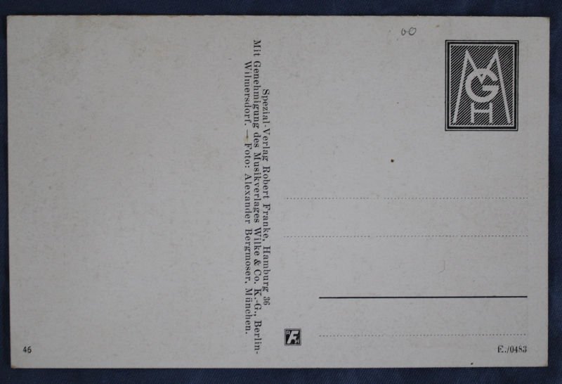 WWII German Africa Postcard Heia Safari! — image 2