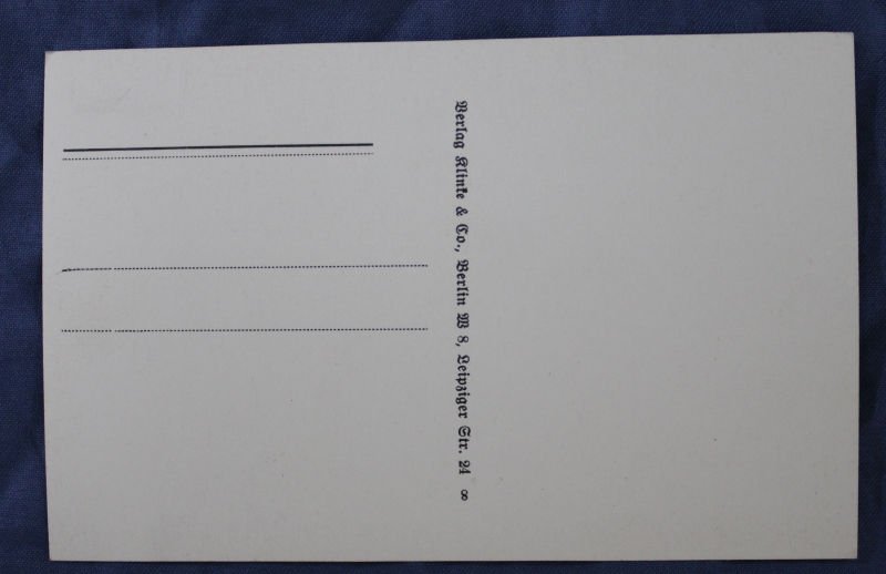 WWII German Kriegsmarine Ship Deutchland Postcard — image 2