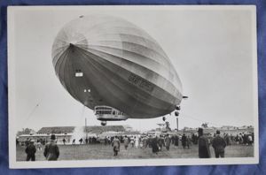 WWII German Graf Zeppelin Postcard