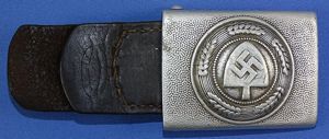 RAD Labor Service EM/NCO Buckle on Leather Tab