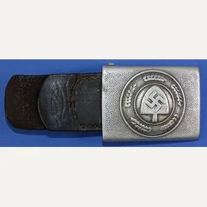 RAD Labor Service EM/NCO Buckle on Leather Tab