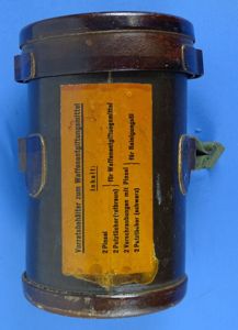 WWII German Storage Container for Chemical Warfare Detoxification Agent for …
