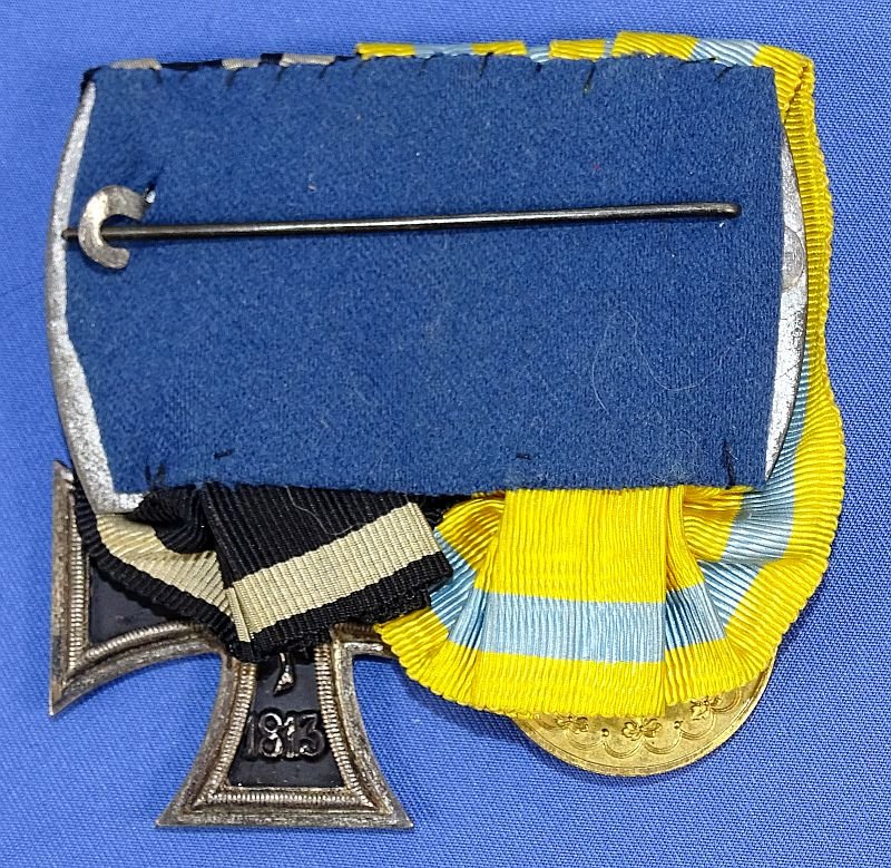 Imperial German Two Place Medal Bar — image 2