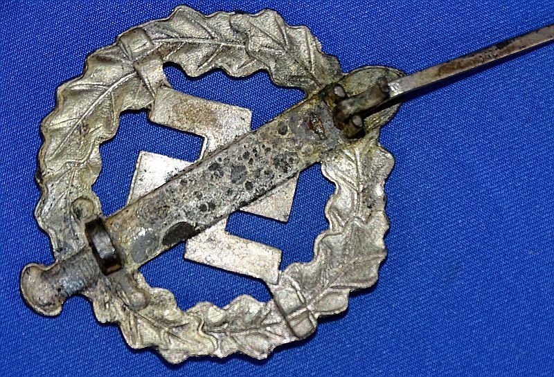 SA Silver Sports Badge Marked RZM M1/100 (Werner Redo) — image 3