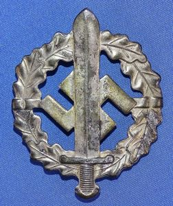 SA Silver Sports Badge Marked RZM M1/100 (Werner Redo)