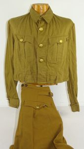 NSDAP Nazi Party Political Leader Brownshirt and Breeches Uniform with …