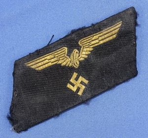Single Reichsbahn Official Collar Tab
