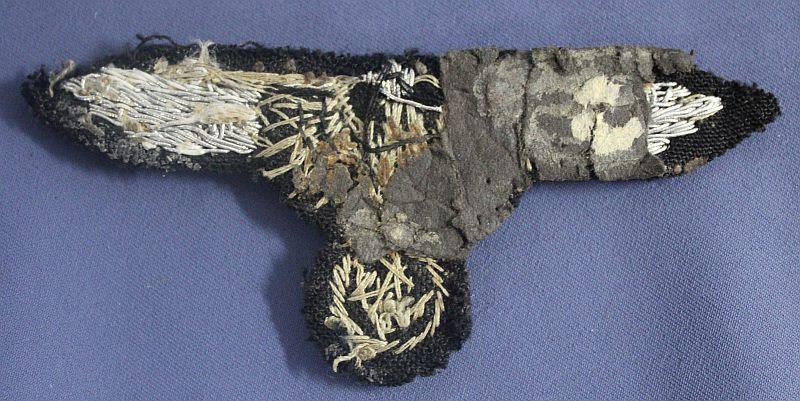 SS Officers Bullion Sleeve Eagle / Uniform Removed — image 2