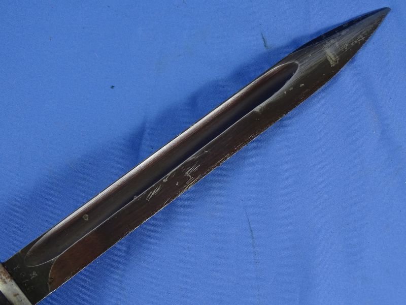 1941 Dated K98 Combat Bayonet by Josua Corts in Gebruder Heller Scabbard — image 5