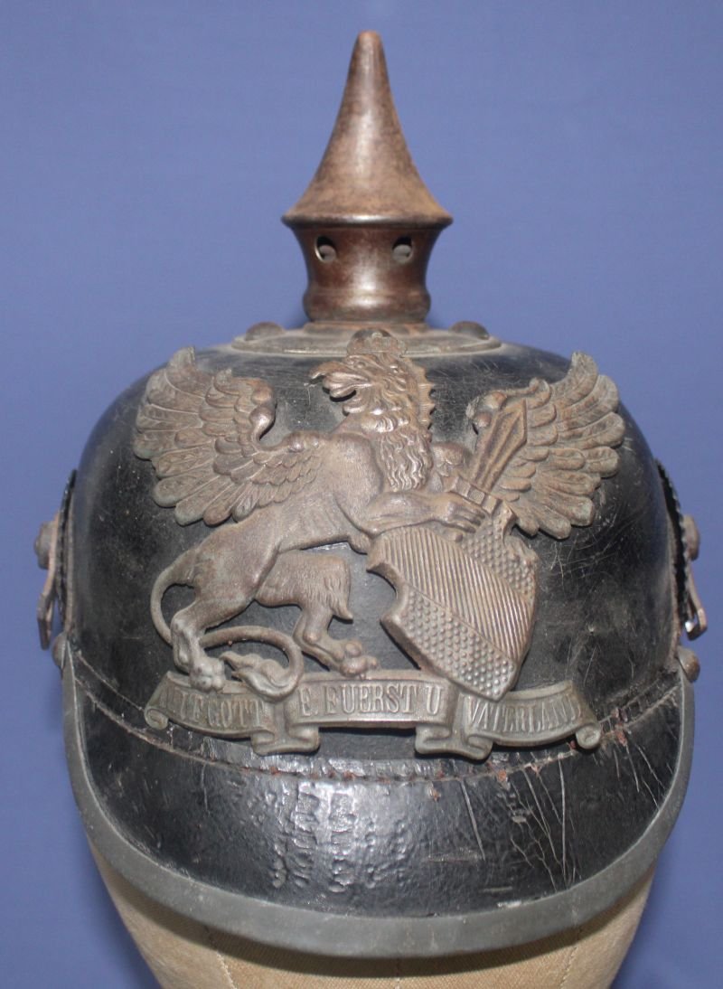 Imperial Baden EM/NCO Pickelhaube — image 5