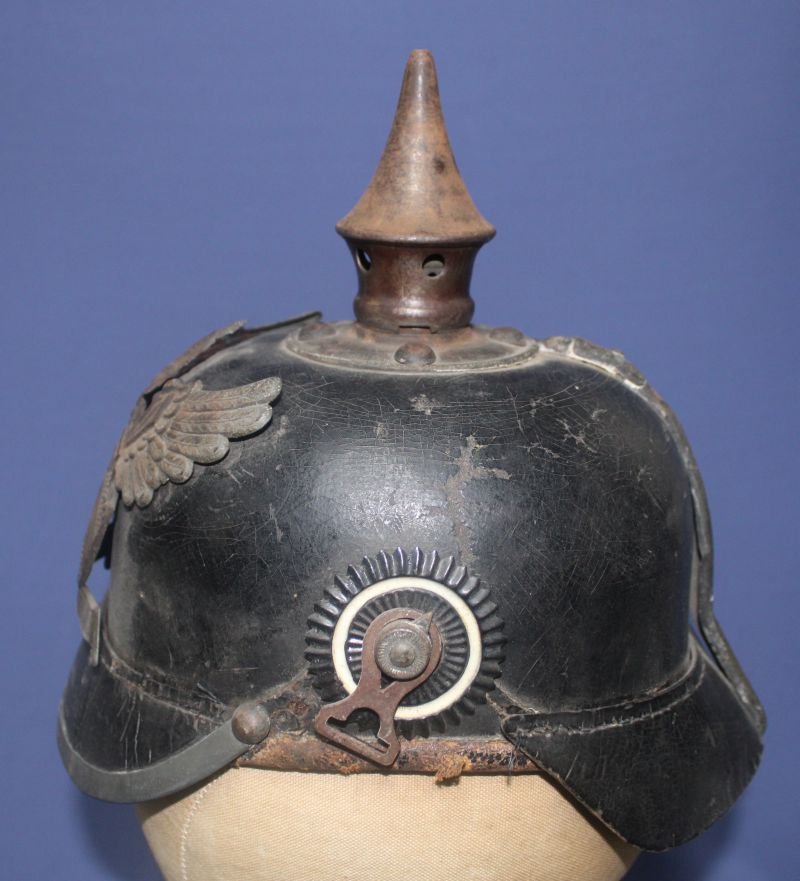 Imperial Baden EM/NCO Pickelhaube — image 6