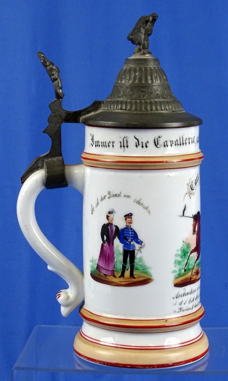 Named Imperial German 13th (1st Kurhessian) Hussars 'King Umberto of Italy' Regiment Reservist Stein — image 4