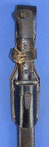 WWII K98 Combat Bayonet by Gebruder Heller with Frog