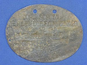 WWI German Erkennungsmarken Identification Disk
