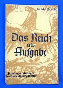 Nazi Party Publication'Das Reich als Aufgabe' ('The Reich as a …