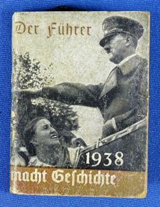 1938 Winterhilfswerk Donation Booklet: 'Der Fuhrer Macht Geschicte' ('The Führer …