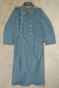 Third Reich Schutzpolizei Police NCO Overcoat