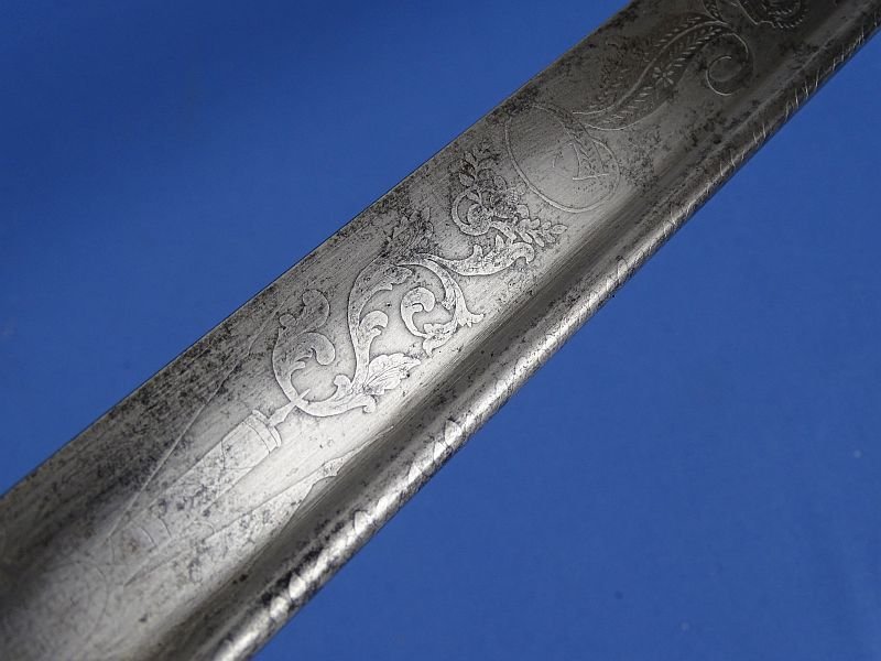 Imperial Bavarian 19th Century Lion Head Officer Sword — image 6