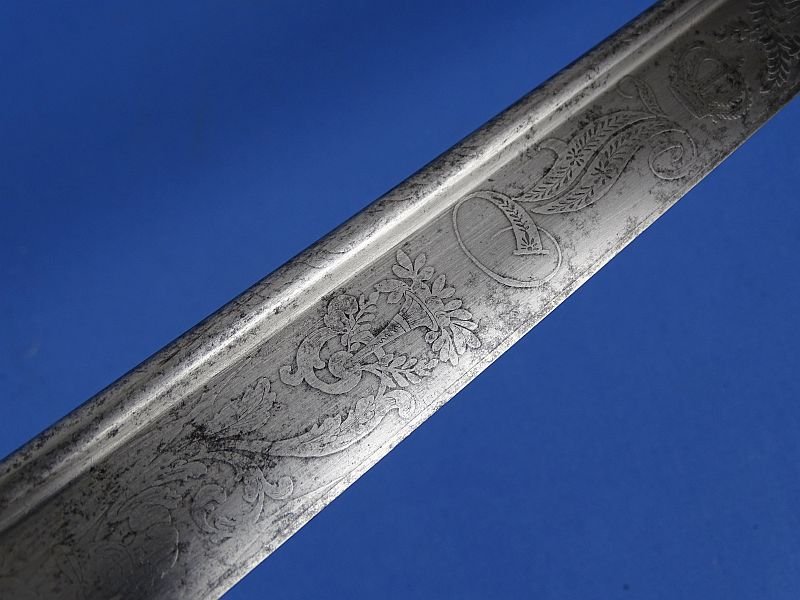 Imperial Bavarian 19th Century Lion Head Officer Sword — image 7