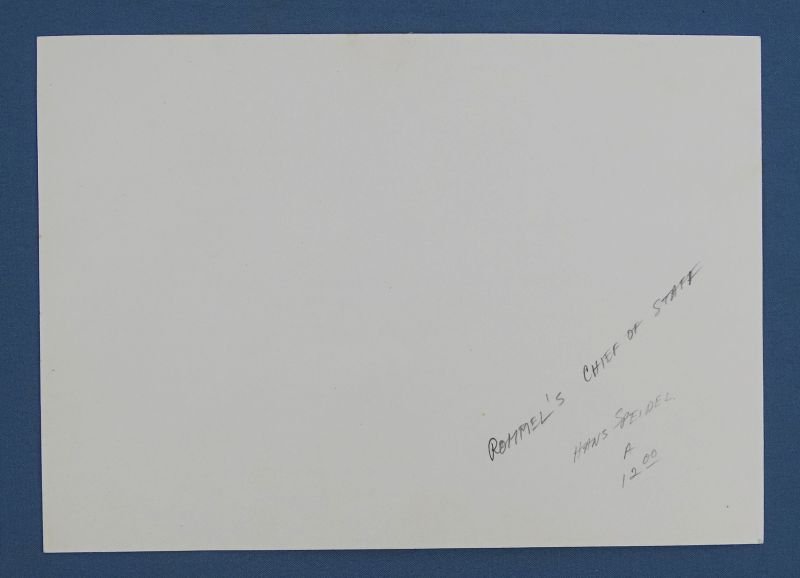 1975 Christmas Card Signed By General Hans Speidel, Rommel's Chief of Staff and July 20 Plot Participant — image 2