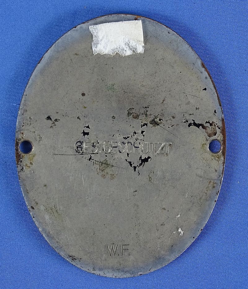 Third Reich DDAC German Automobile Club Vehicle Plaque — image 2