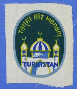 WWII German Army Turkistan Volunteer Sleeve Insignia
