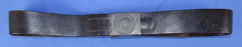 1915 Dated Prussian EM/NCO Waist Belt — image 2