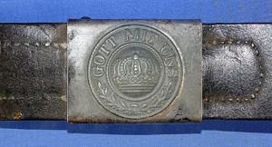 1915 Dated Prussian EM/NCO Waist Belt