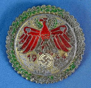 1944 Tirol Pistol Marksmanship Competition Badge