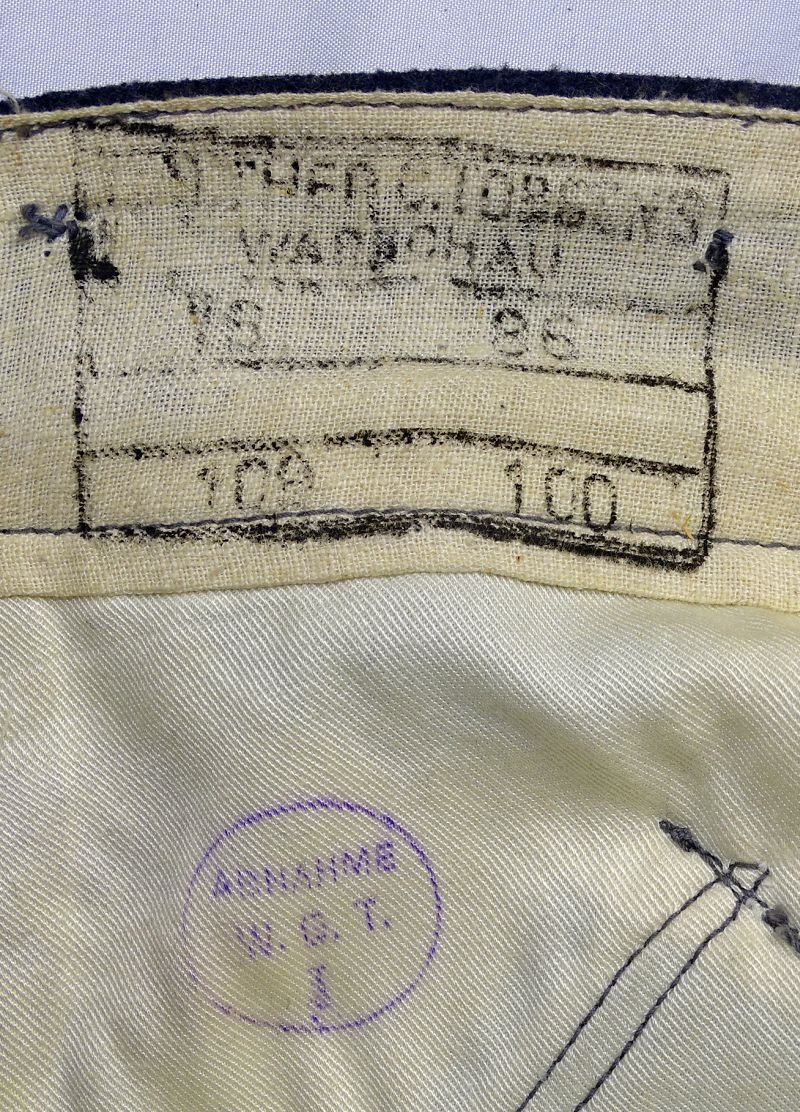 Luftwaffe EM/NCO Trousers Made in Warsaw — image 4