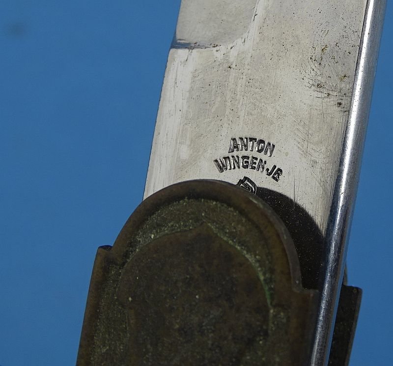 Untouched and Uncleaned Third Reich Officer Panther Head Sword by Anton Wingen Jr. — image 6