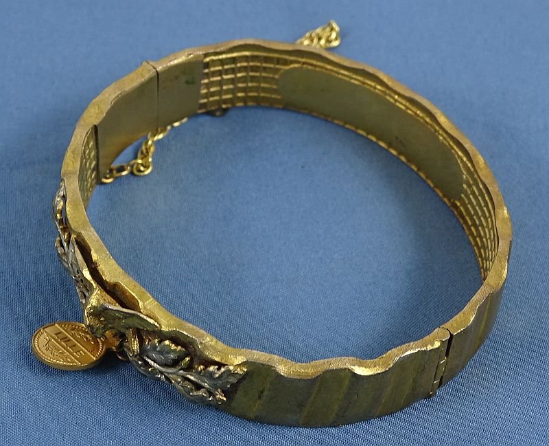 Imperial German Eagle and Oak Leaves Patriotic Bracelet — image 2