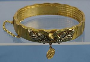 Imperial German Eagle and Oak Leaves Patriotic Bracelet