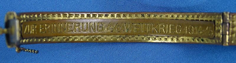 1914-1915 German Patriotic Iron Cross Bracelet — image 3