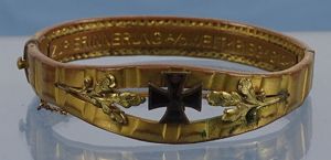 1914-1915 German Patriotic Iron Cross Bracelet