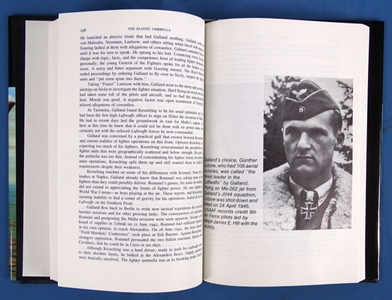 General Adolf Galland's Biography: 'Fighter General', Signed by Galland and the Authors — image 3