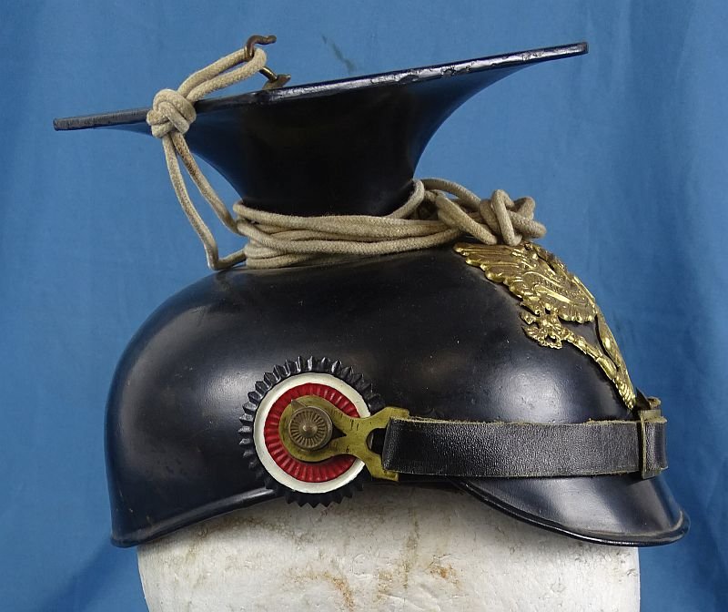 Imperial Prussian Model 1894 Metal Uhlan Tschapka — image 3
