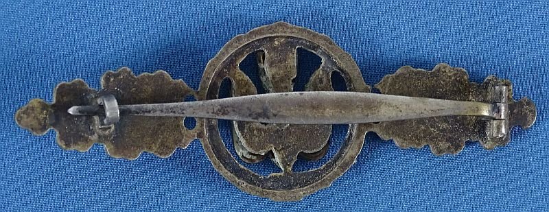 Luftwaffe Dive Bomber Squadron Clasp in Silver Tombac — image 2